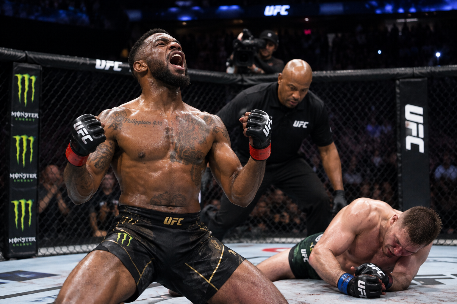 Combat UFC / MMA — scène 2