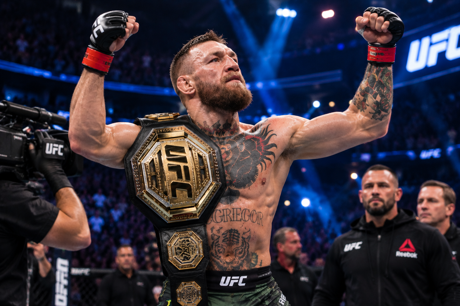 Combat UFC / MMA — scène 1